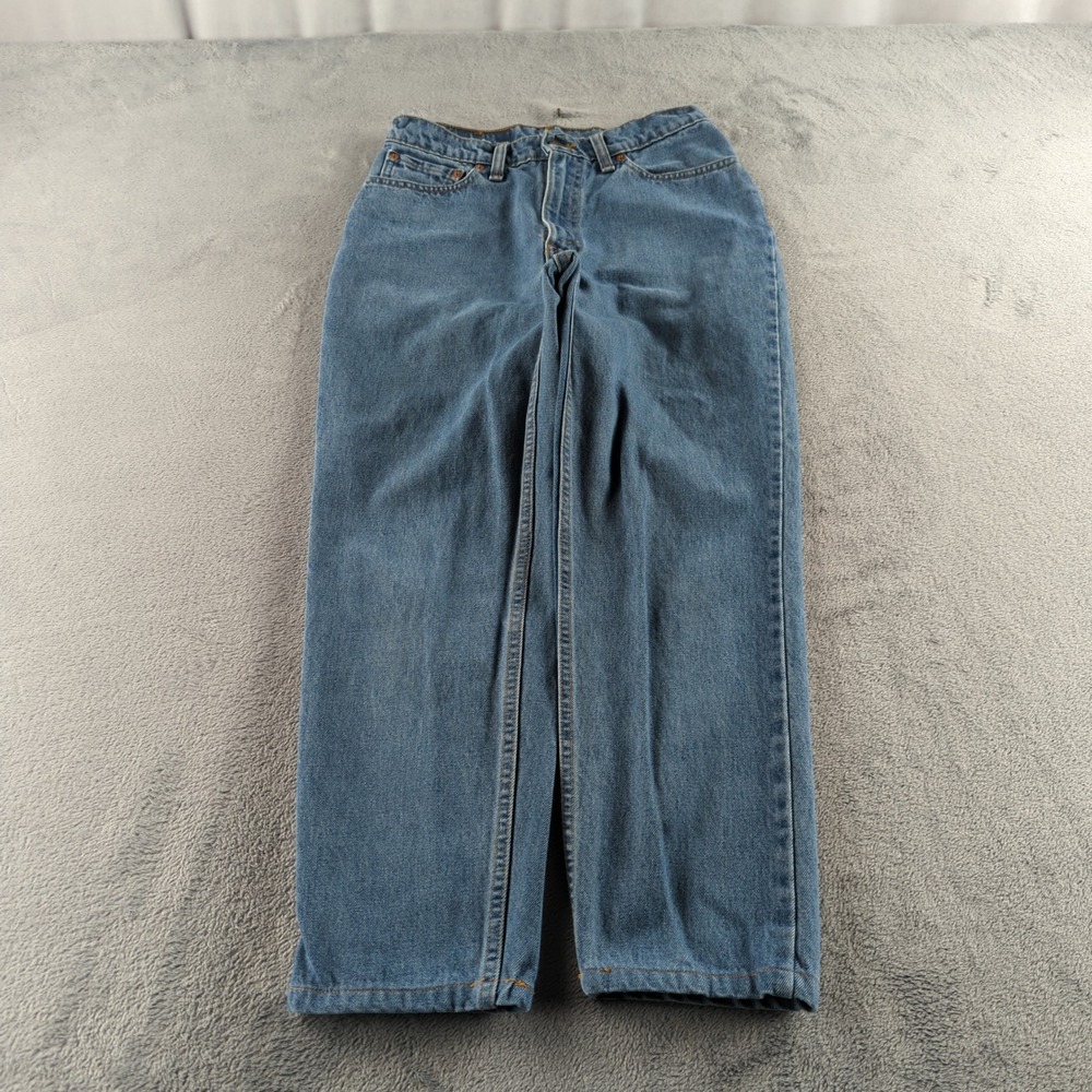 Vintage 90s Levis Jeans 29x26* Blue Ligh Wash 512 Slim Made in Canada Denim